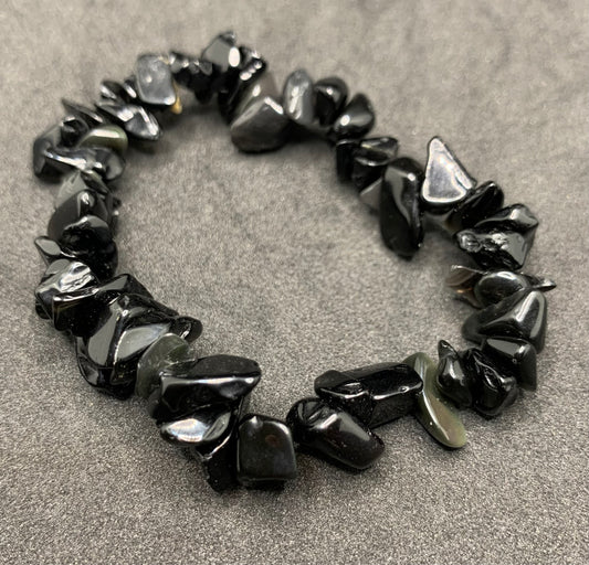 Black Obsidian Bracelet