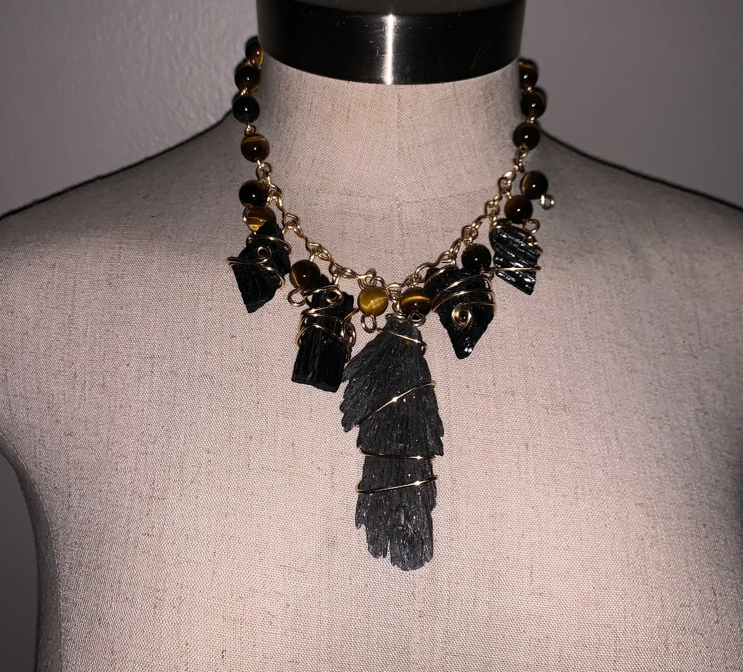 ‘Opulence in Sable’ Necklace