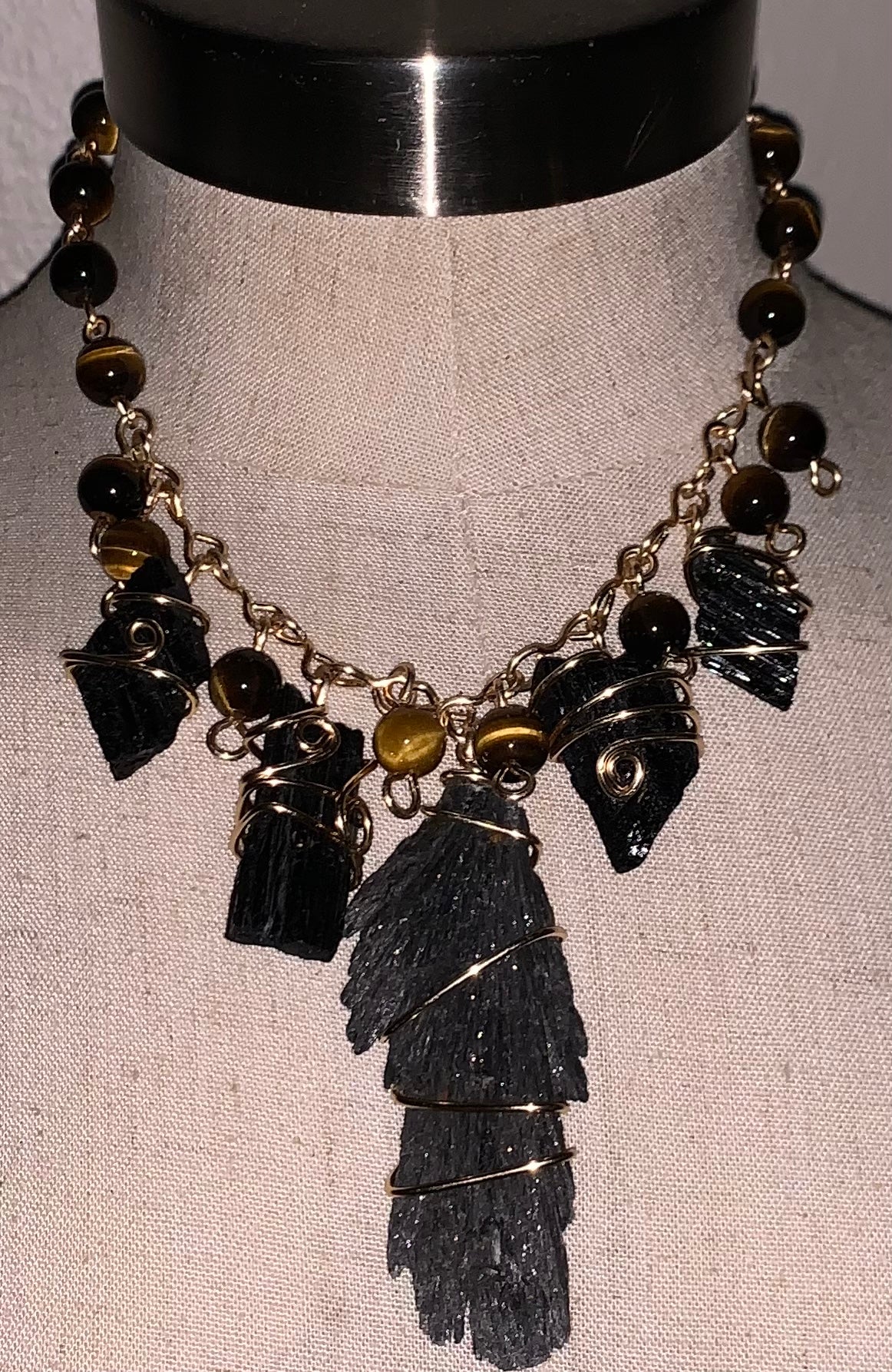 ‘Opulence in Sable’ Necklace