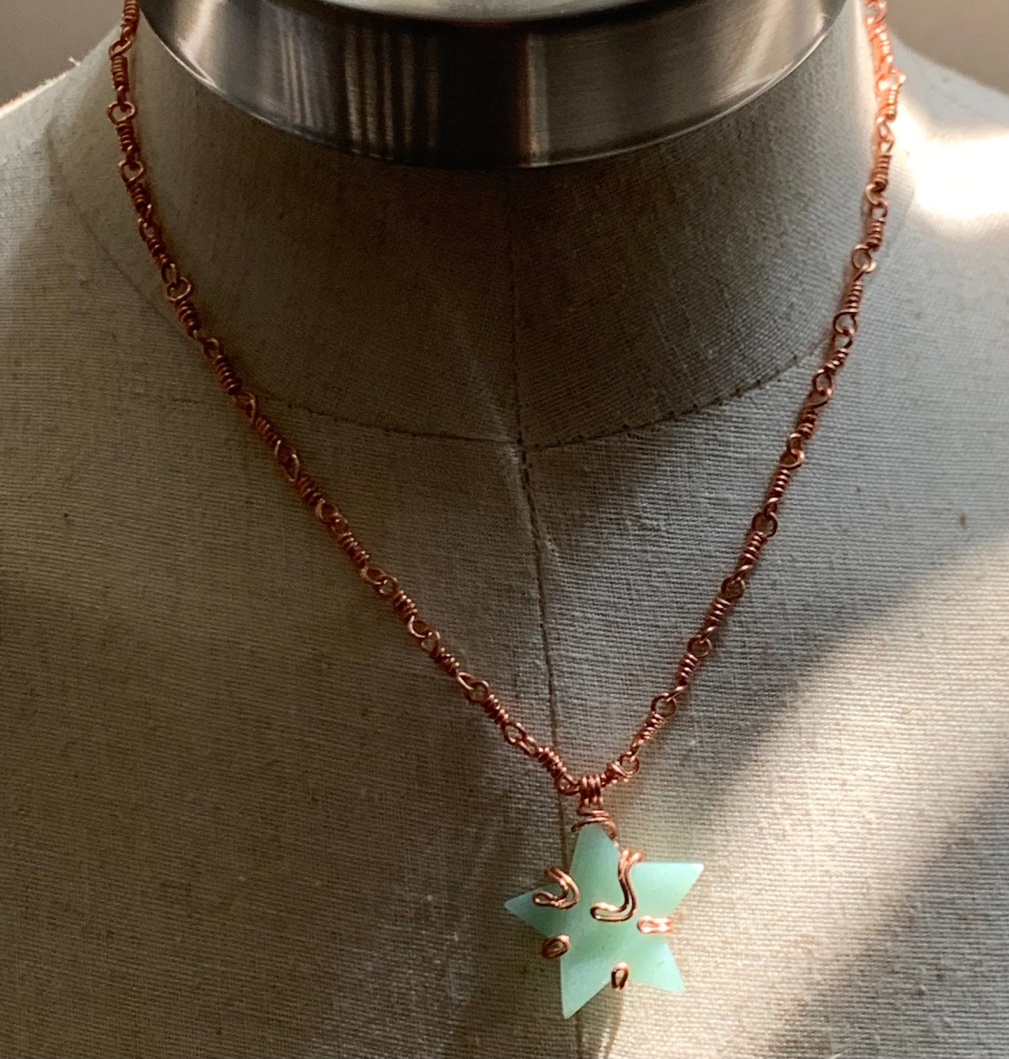 'Lil Star' Green Aventurine Necklace