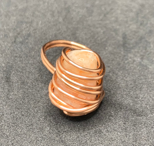 'Soleil' Sunstone Ring