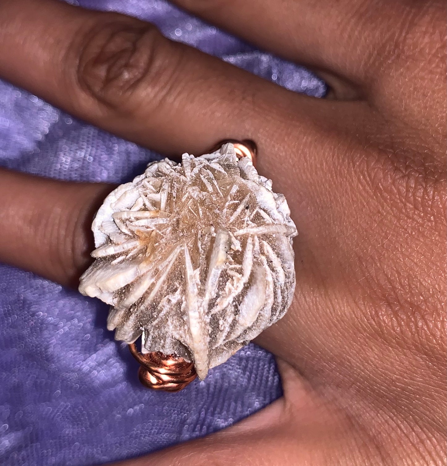 ‘Sand Rose’ Ring